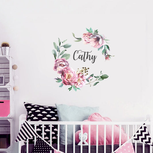 Personalized Vinyl Name Wall Decal