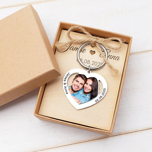 Personalized Photo Keychain - Custom Memories on the Go