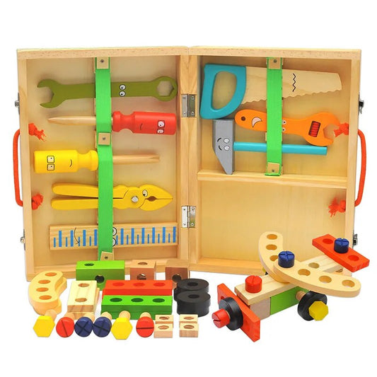Wooden Toolbox for Kids: Encouraging Creativity and Problem-Solving