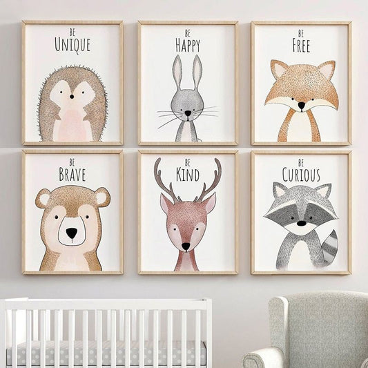 Animal Inspirations for Nursery Wall Decor