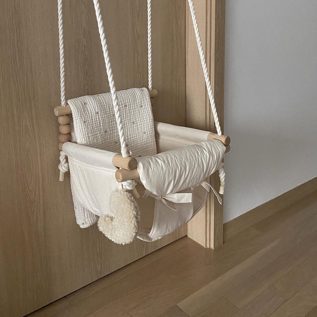 Transform Playtime with Baby's Cotton Indoor Swing: Safe and Stylish