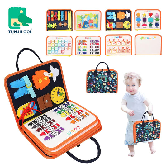 Unlock Hours of Fun and Education with Busy Board Interactive Book!