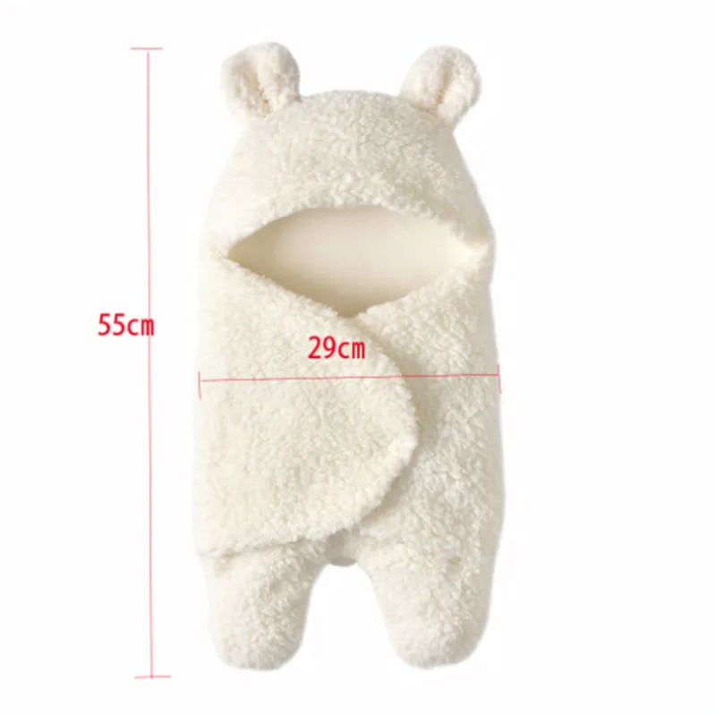 Baby Bear Swaddle Blanket: Soft and Gentle for Your Little One