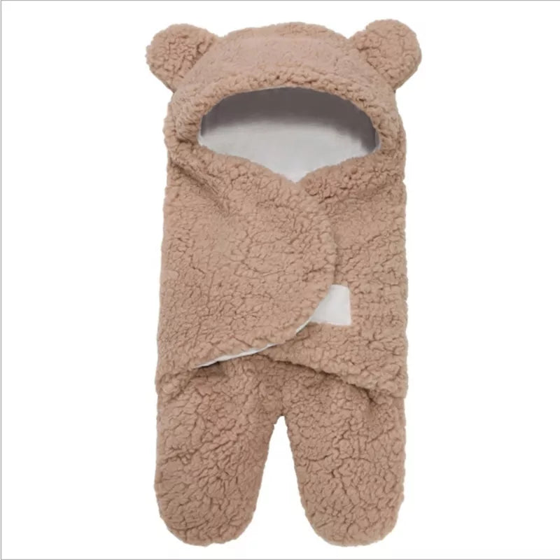 Experience the Comfort of Baby Bear Swaddle Blanket
