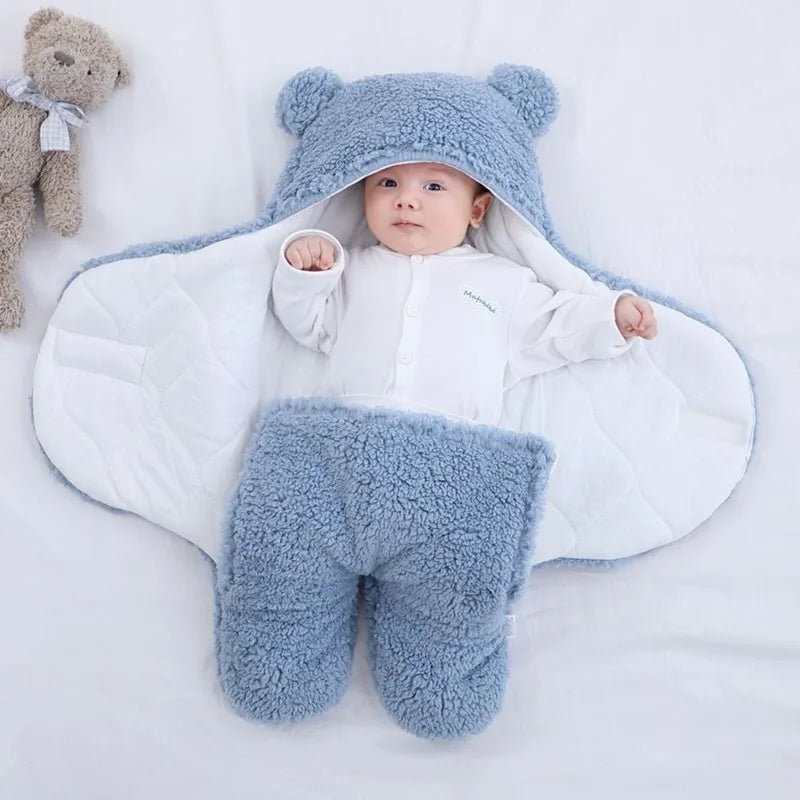 Wrap Your Baby in Comfort with Baby Bear Swaddle Blanket