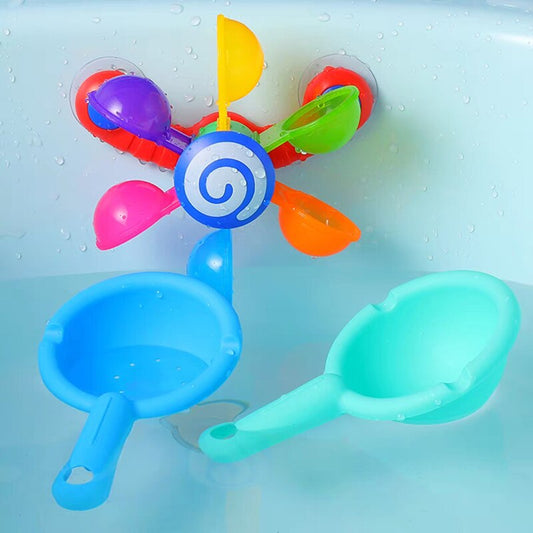 Make Bath Time Fun with Waterwheel Spray Play Set for Babies