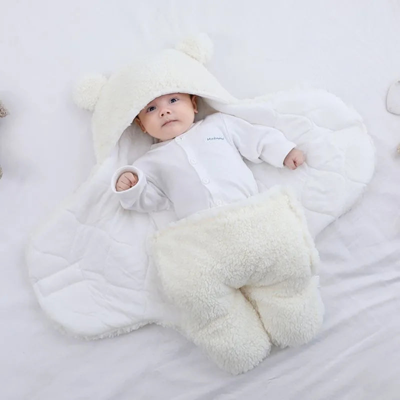 Embrace Nap Time with Baby Bear Swaddle Blanket